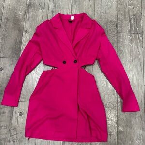 H&M Pink Backless Dress